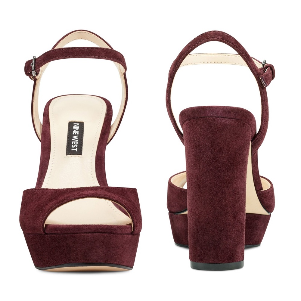 Nine West Gail platform sandals size 7